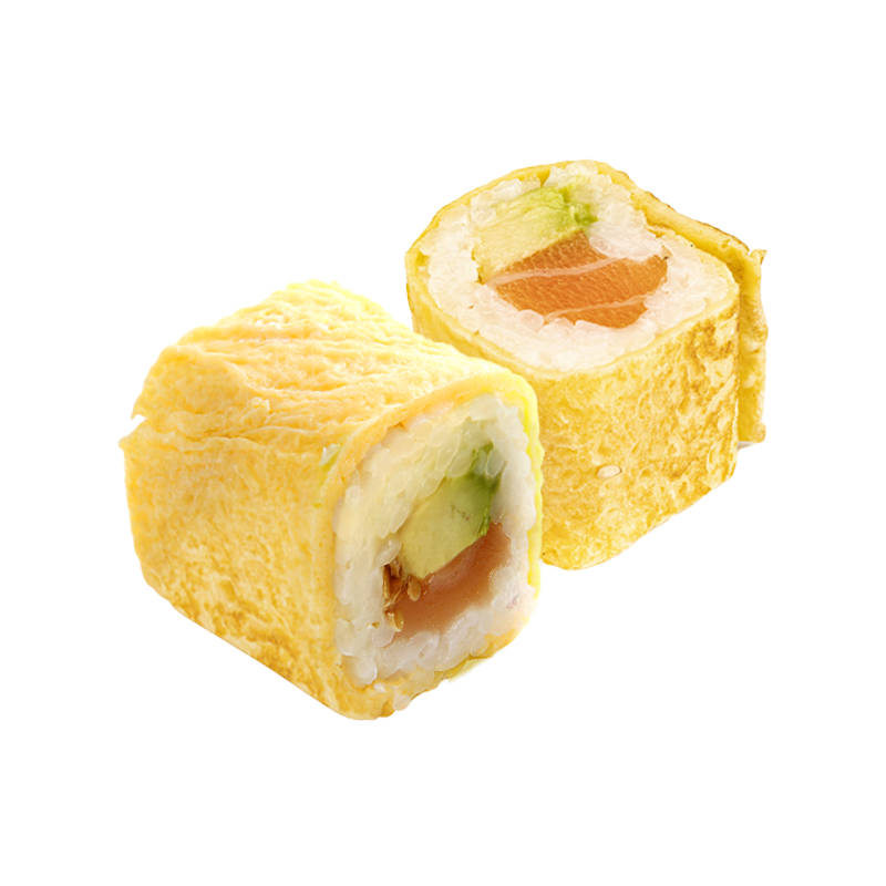 Egg Roll Saumon Avocat