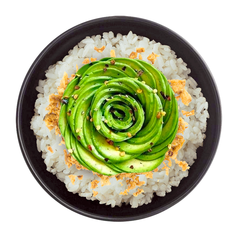 Tartare Poulet pané Oignons frits Avocat