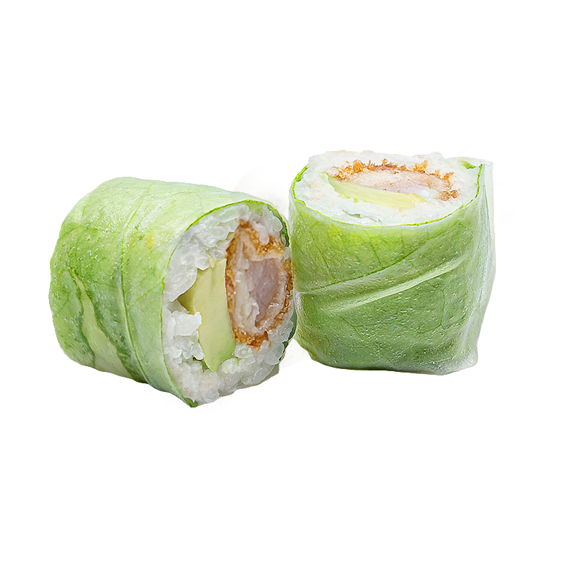 Spring Roll Crevettes Tempura Avocat Thon cuit